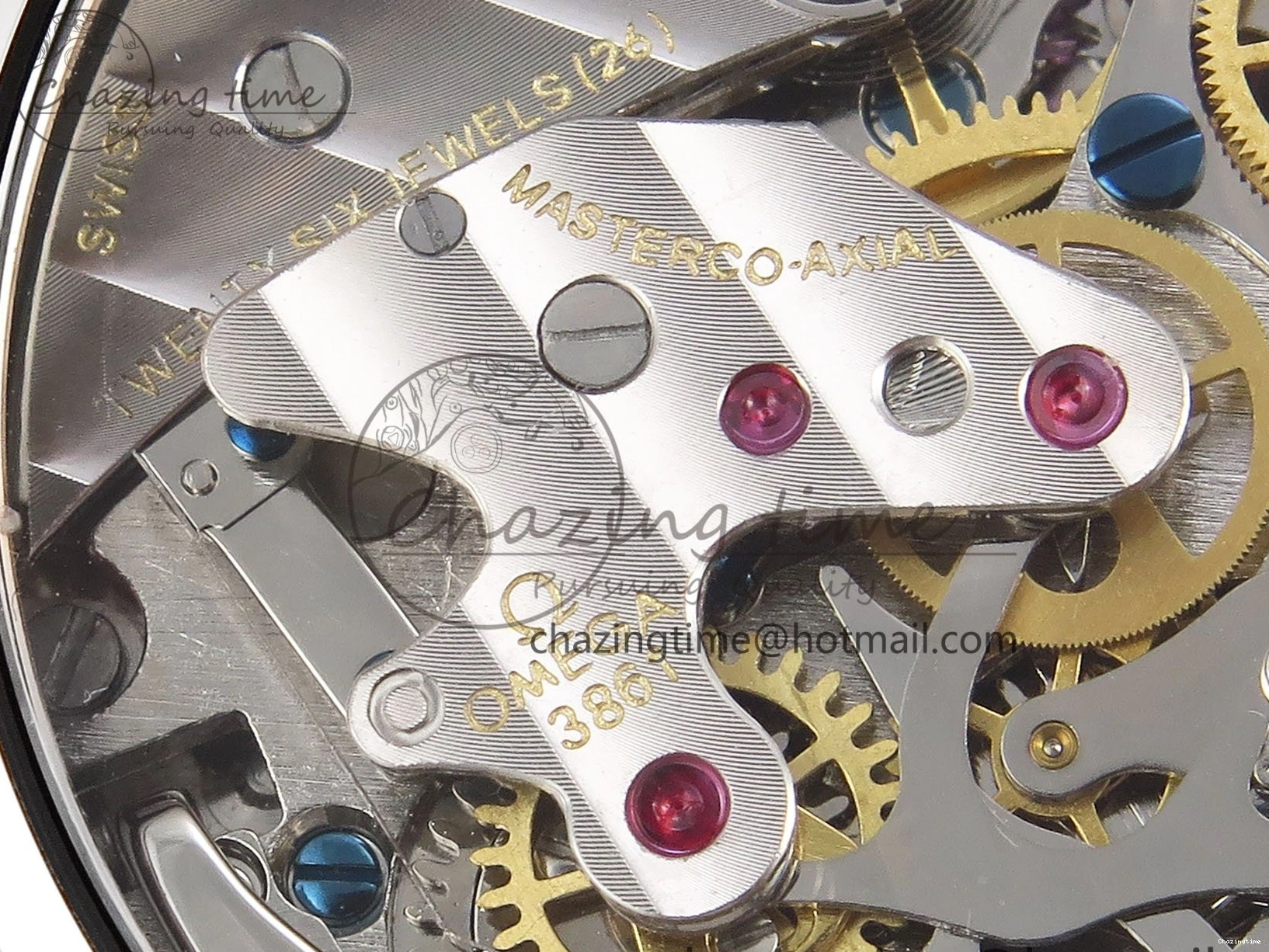 0302 Classic Speedmaster SS RMF Best Edition White Dial on SS Bracelet Lemania HW 7723